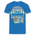 80. Geburtstag Geboren 1944 Retro Kassette Geschenk T-Shirt - Royalblau