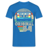 50. Geburtstag Geboren 1954 Retro Kassette Geschenk T-Shirt - Royalblau