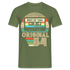 50. Geburtstag Geboren 1954 Retro Kassette Geschenk T-Shirt - Militärgrün