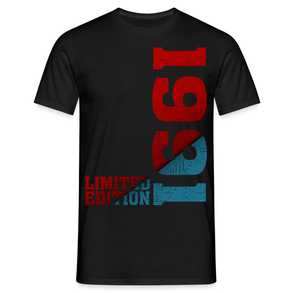 33. Geburtstag 1991 Limited Edition Geschenk T-Shirt - Schwarz