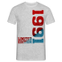 33. Geburtstag 1991 Limited Edition Geschenk T-Shirt - Grau meliert