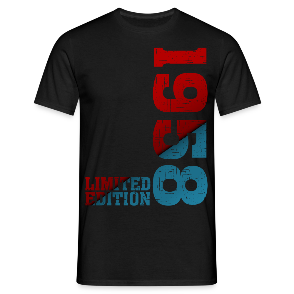 66. Geburtstag 1958 Limited Edition Geschenk T-Shirt - Schwarz