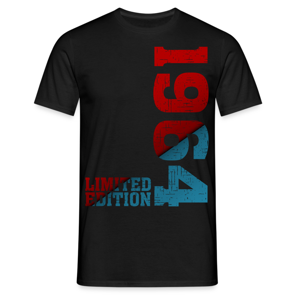 60. Geburtstag 1964 Limited Edition Geschenk T-Shirt - Schwarz