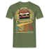 40. Geburtstag Geboren 1984 Retro Kassette Limited Edition Geschenk T-Shirt - Militärgrün