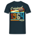 60. Geburtstag Retro Musik Kassette 1964 Limited Edition Geschenk T-Shirt - Navy