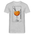 Aperol Fan Shirt HALLÖCHEN APERÖLCHEN Lustiges Geschenk T-Shirt - Grau meliert