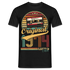 50. Geburtstag Jahrgang 1974 Retro Kassette Original Limited Edition Geschenk T-Shirt - Schwarz