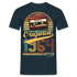 60. Geburtstag Jahrgang 1964 Retro Kassette Original Limited Edition Geschenk T-Shirt - Navy