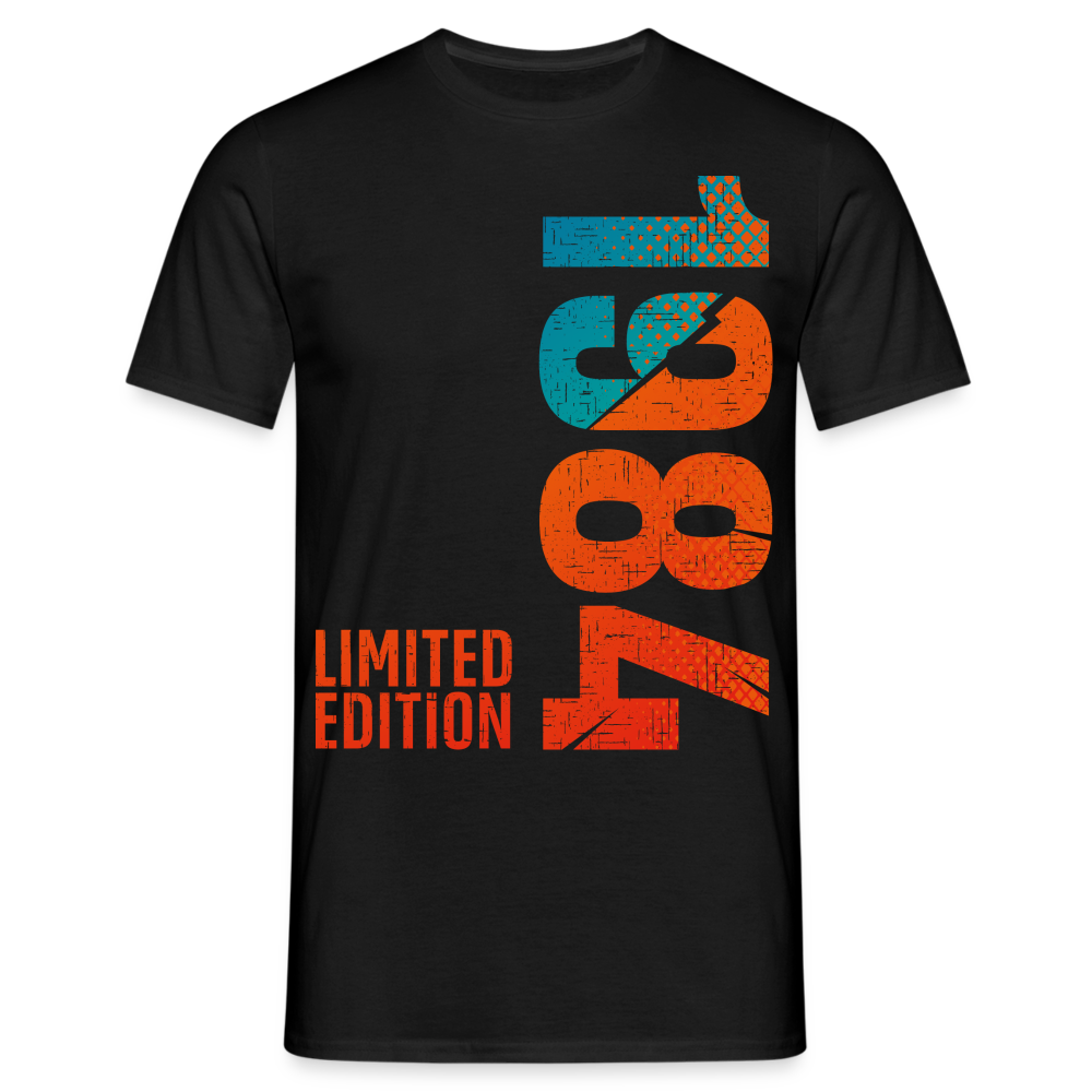 40. Geburtstag Geboren 1984 Limited Edition Geschenk T-Shirt - Schwarz