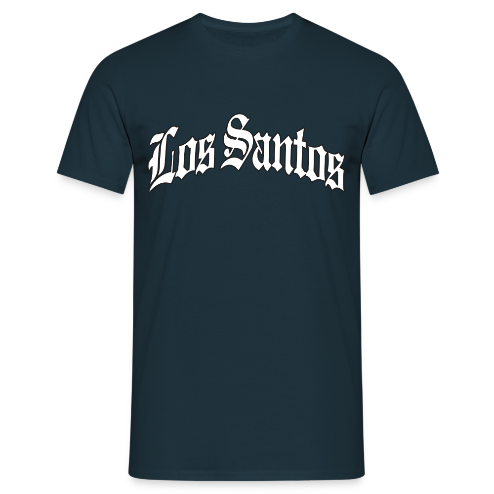 Gamer Shirt - Los Santos City Gaming Männer T-Shirt - Navy