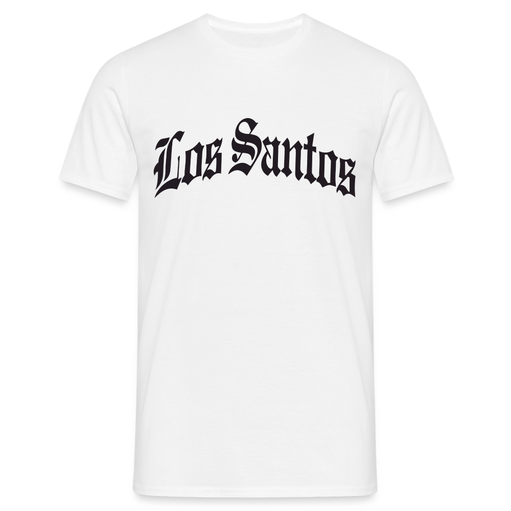 Gamer Shirt - Los Santos City Gaming Männer T-Shirt - weiß