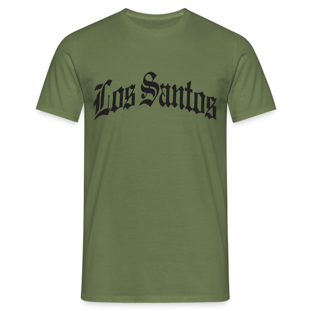 Gamer Shirt - Los Santos City Gaming Männer T-Shirt - Militärgrün
