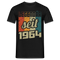 60.Geburtstag - Legendär seit 1964 - Retro Style - Limited Edition T-Shirt - Schwarz