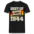 80.Geburtstag - Retro Style - Musik Kassette - Best Of 1944 - Geschenk T-Shirt - Schwarz