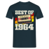 60.Geburtstag - Retro Style - Musik Kassette - Best Of 1964 - Geschenk T-Shirt - Navy