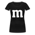 M Partner Shirt Lustiges Design für Paare Partner und Familie T-Shirt - Schwarz