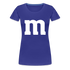 M Partner Shirt Lustiges Design für Paare Partner und Familie T-Shirt - Königsblau