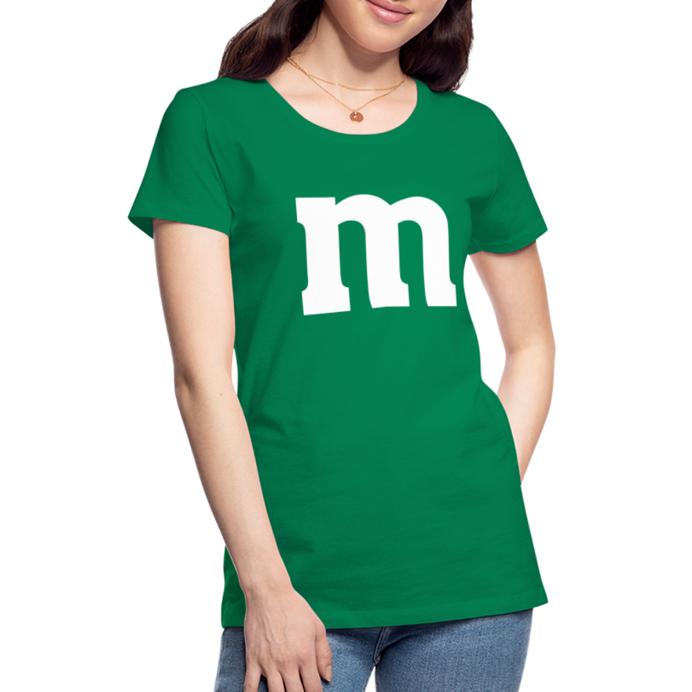 M Partner Shirt Lustiges Design für Paare Partner und Familie T-Shirt - Kelly Green