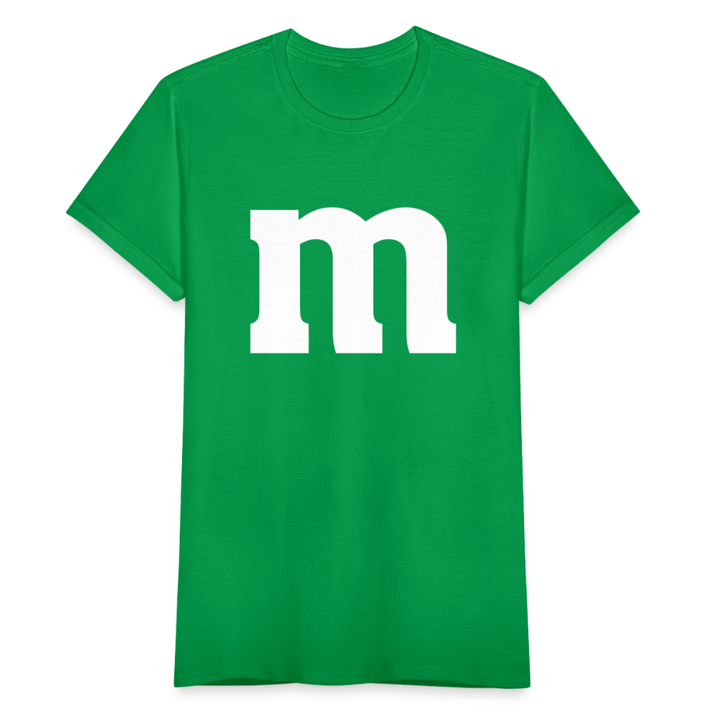 M Partner Shirt Lustiges Design für Paare Partner und Familie Frauen T-Shirt - Kelly Green