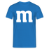 M Partner Shirt Lustiges Design für Paare Partner und Familie Unisex T-Shirt - Royalblau