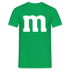 M Partner Shirt Lustiges Design für Paare Partner und Familie Unisex T-Shirt - Kelly Green