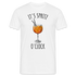 It's Spritz O'Clock Aperol Spritz Alkohol Sommer Spruch T-Shirt - weiß