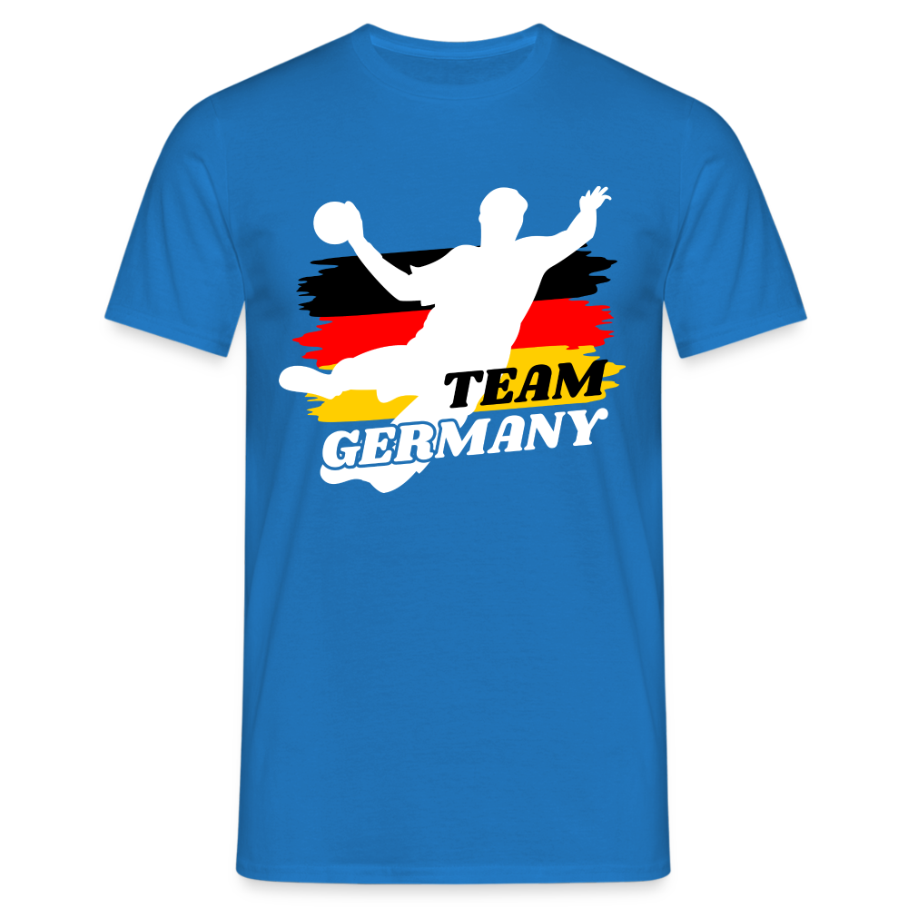 Handball Sport Team Deutschland Germany Handball Fan T-Shirt - Royalblau