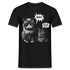 Grumpy Cat Keinen Kaffee Lustiges T-Shirt - Schwarz