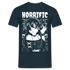 Dark Anime Girl Horrific Anime Fan T-Shirt - Navy