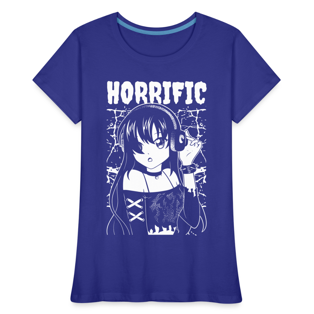 Dark Anime Girl Horrific Anime Fan Frauen Premium Bio T-Shirt - Königsblau