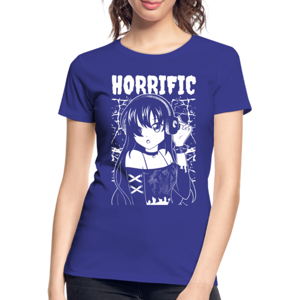 Dark Anime Girl Horrific Anime Fan Frauen Premium Bio T-Shirt - Königsblau