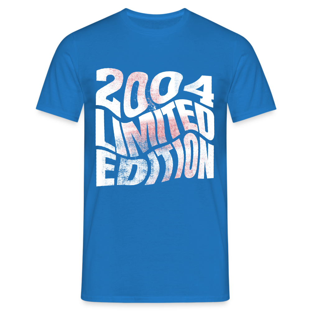 20. Geburtstag 2004 Limited Edition Geschenk T-Shirt - Royalblau