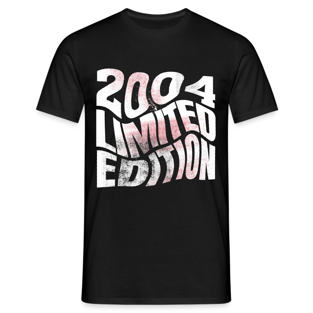 20. Geburtstag 2004 Limited Edition Geschenk T-Shirt - Schwarz
