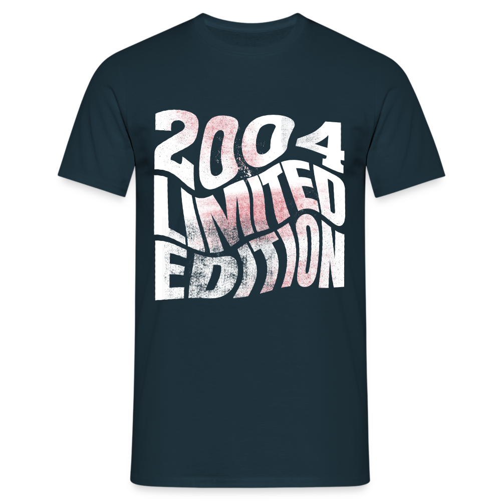 20. Geburtstag 2004 Limited Edition Geschenk T-Shirt - Navy
