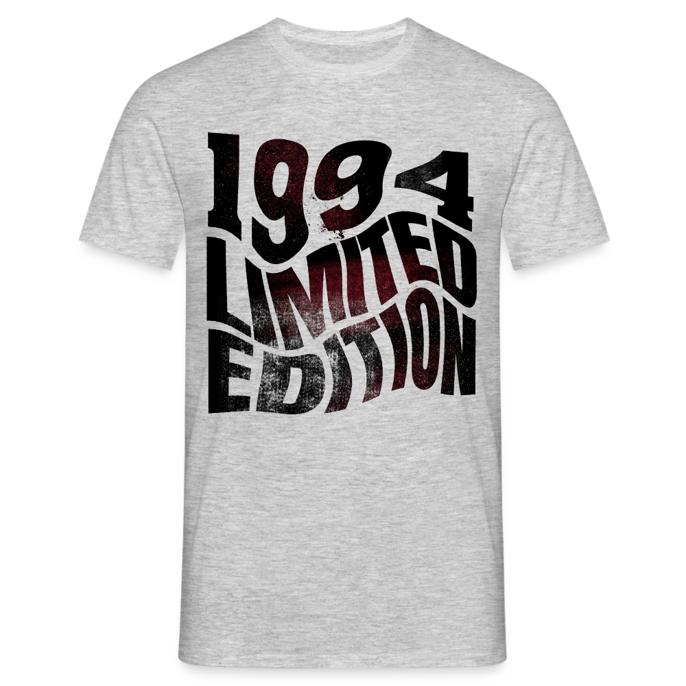 30. Geburtstag 1994 Limited Edition Geschenk T-Shirt - Grau meliert