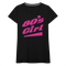 80er Jahre Party Outfit 80s Girl Frauen Premium T-Shirt - Schwarz