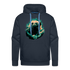 Brüllender Bär Wildnis Starker Bär Männer Premium Hoodie - Navy