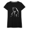 Süße Katze - Sweat Kitty - Baby Katze - Frauen Premium T-Shirt - Schwarz
