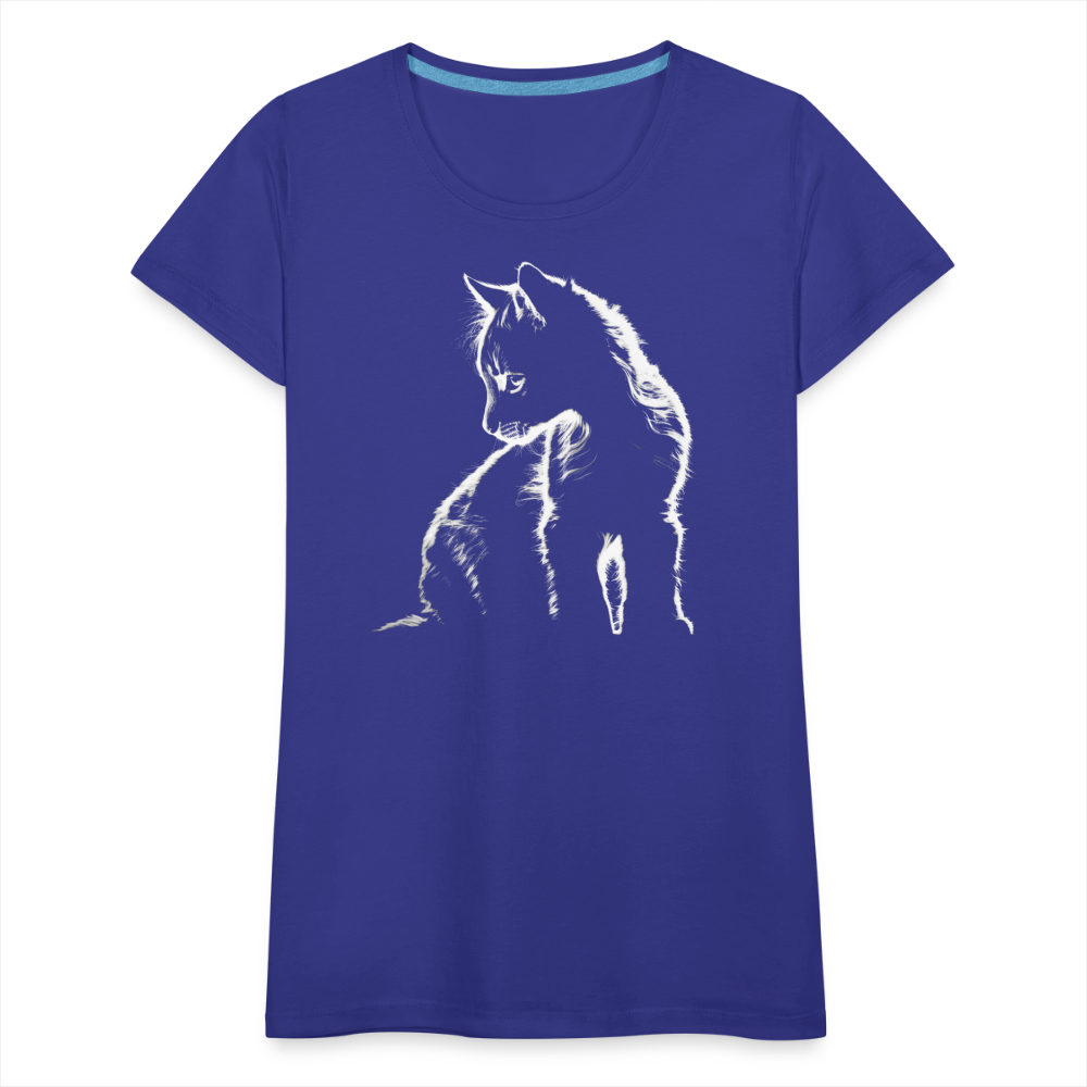 Süße Katze - Sweat Kitty - Baby Katze - Frauen Premium T-Shirt - Königsblau