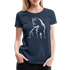 Süße Katze - Sweat Kitty - Baby Katze - Frauen Premium T-Shirt - Navy