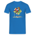 80s 90s Zauberwürfel Zerlaufen Retro Style T-Shirt - Royalblau