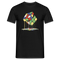 80s 90s Zauberwürfel Zerlaufen Retro Style T-Shirt - Schwarz