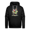 80s 90s Zauberwürfel Zerlaufen Retro Style Männer Premium Hoodie - Schwarz