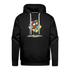 80s 90s Zauberwürfel Zerlaufen Retro Style Männer Premium Hoodie - Schwarz