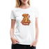 Horror Teddy Bär - Ich Bin Okay Lustig - I'm Fine - Frauen Premium T-Shirt - weiß