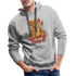 Horror Teddy Bär - Ich Bin Okay Lustig - I'm Fine - Männer Premium Hoodie - Grau meliert