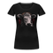 Lustige Kuh Retro Style Kuh Bauer Kuhliebhaber Vegan Fan Frauen Premium T-Shirt - Schwarz