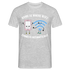 Kawaii Handy Wifi W-Lan - Home is Where Wifi Connects Lustiges T-Shirt - Grau meliert