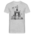 Gameboy Mario Retro Gaming T-Shirt - Grau meliert