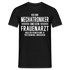 Mechatroniker T-Shirt Bin Mechatroniker und kein Frauenarzt Lustiges Witziges Shirt - Schwarz